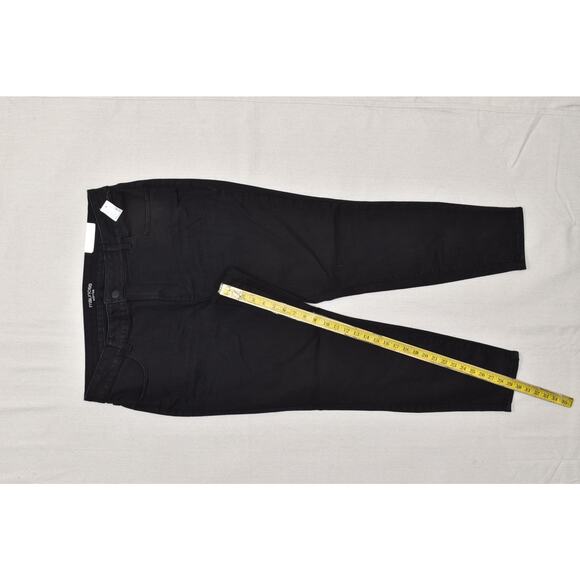 Maurices Mid-Rise Jeggings Plus Size 22W Black Denim Flex Regular Skinny NEW - Picture 2 of 8